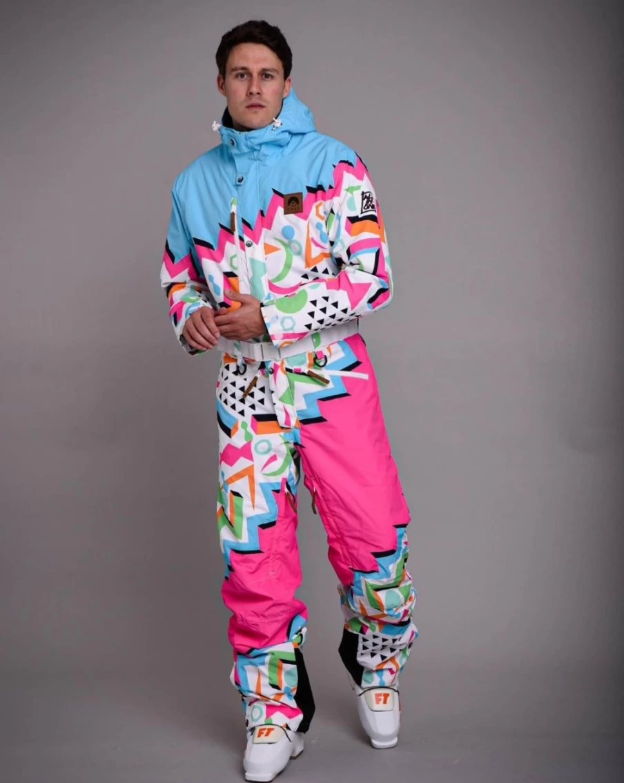 OOSC Unisex Waterproof Ski Suit with Nuts Cracker Design - Winter Sports Jacket & Pants Set