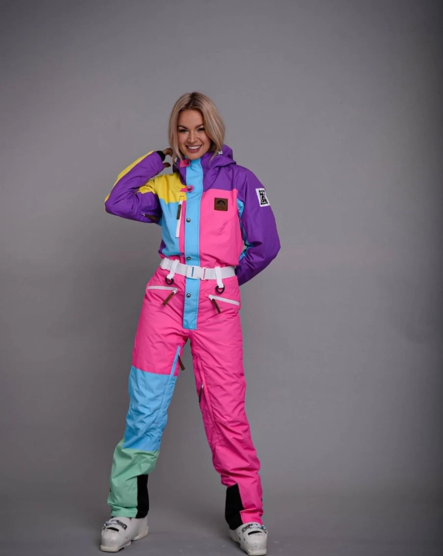 OOSC Unisex So Fetch Ski Suit - Waterproof Winter Snowsuit for Men & Women