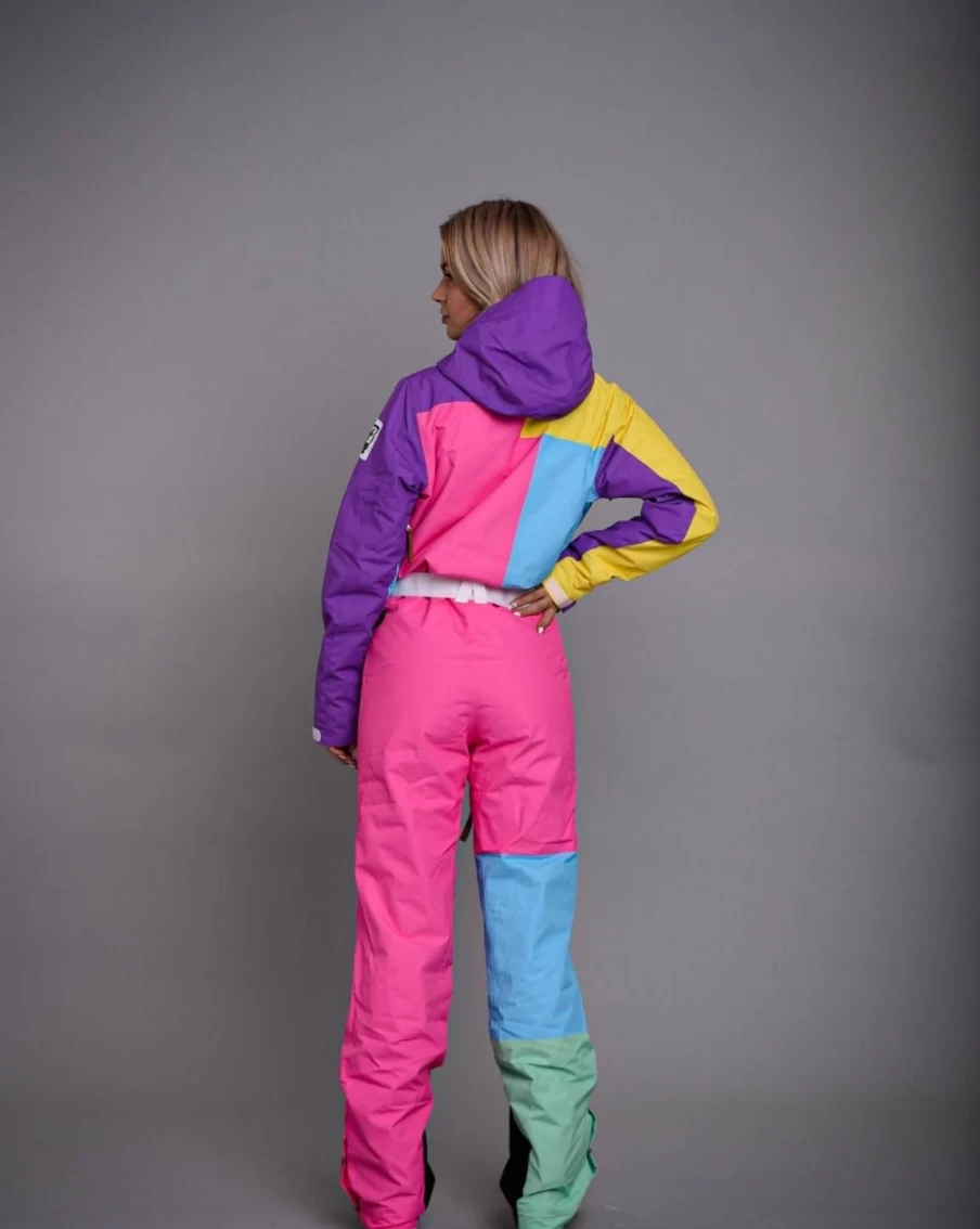 OOSC Unisex So Fetch Ski Suit - Waterproof Winter Snowsuit for Men & Women